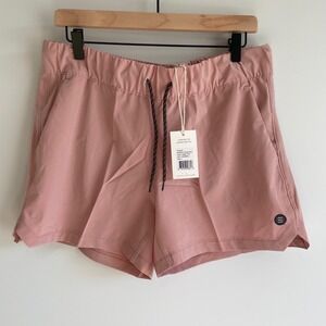 Free Fly Womens Swell Shorts Size L Harbor Pink Comfort Adventure Outdoor Travel
